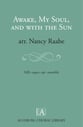 Awake, My Soul, and with the Sun SAB choral sheet music cover